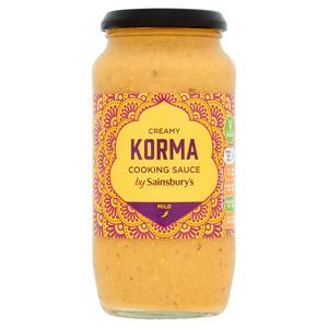 Sainsbury's Korma Cooking Sauce 500g