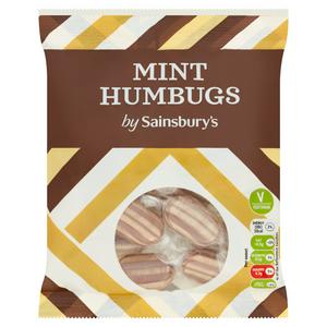 Sainsbury's Mint Humbugs 200g
