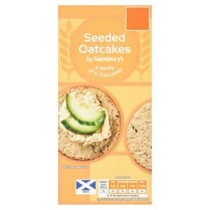 Sainsbury's Seeded Oatcakes 250g