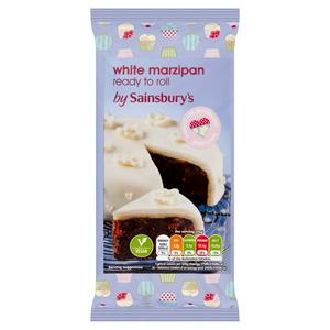 Sainsbury White  Marzipan 454g - CHRISTMAS