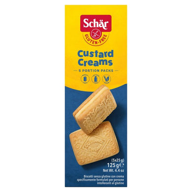 Schar Gluten Free Custard Creams Biscuit 125g