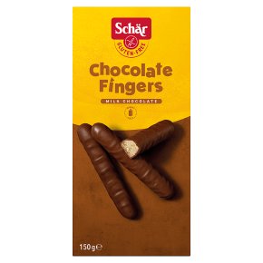 Schar Gluten Free Chocolate Finger Biscuit 150g