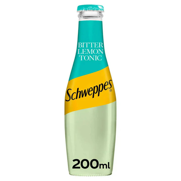 Schweppes Bitter Lemon Mini Glass Bottles 200ml