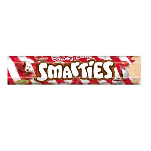 Nestle Giant Smarties Tube Candy Cane 120g - Christmas