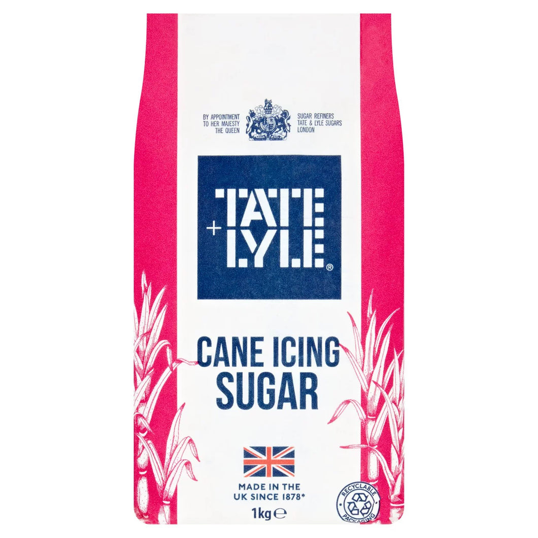 Tate and Lyle Fairtrade Cane Icing Sugar 500g bag