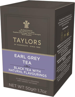 Taylors of Harrogate Earl Grey Teabags 20ct