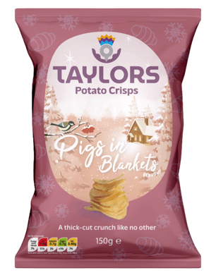 Taylors- Mackie's of Scotland Pigs in Blankets Crisps 150g - CHRISTMAS