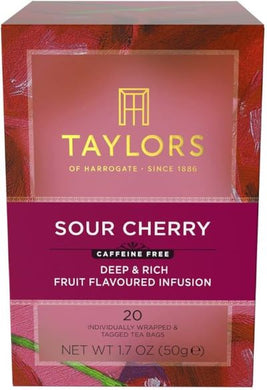 Taylors of Harrogate Sour Cherry Infusion Tea 20ct