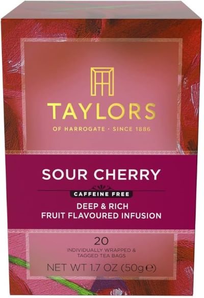 Taylors of Harrogate Sour Cherry Infusion Tea 20ct