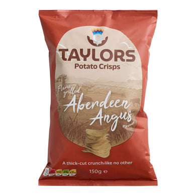 Taylors Flame Grilled Aberdeen Angus Potato Chips Crisps 5.3oz