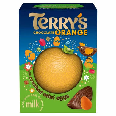 Terry Orange Milk Chocolate Easter Ball ( with crushed mini eggs)- FRAGILE