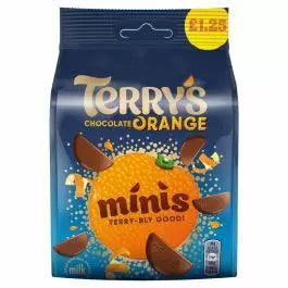 Terry's Chocolate Orange Bites Bag 125g