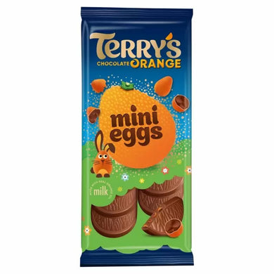 Terry's Chocolate Orange Tablet Bar Mini Egg 90g - EASTER