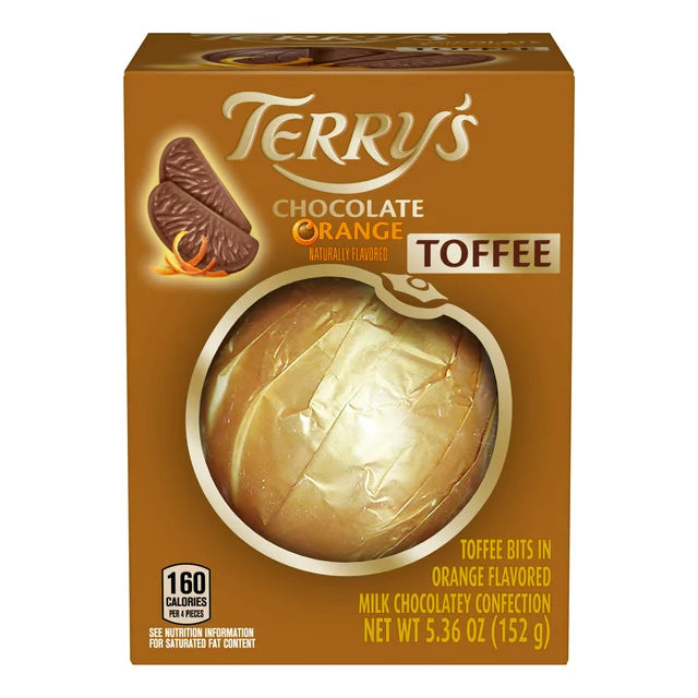Terry's Chocolate Orange Toffee Boxed 152g CHRISTMAS