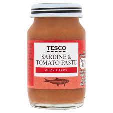 Tesco Sardine & Tomato Paste 75g