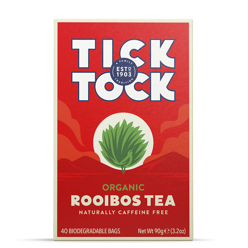 Tick Tock Rooibos Teabags 40ct