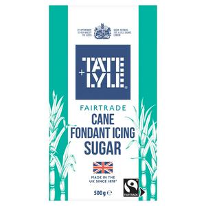 Tate & Lyle Fondant Icing Cane Sugar 500g Bag
