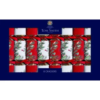 Tom Smith 8 Deluxe Traditional Christmas Crackers # 901