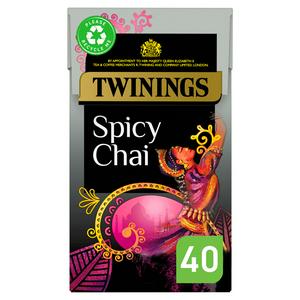 Twining Spicy Chai Teabags 40 teabags