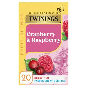 Twinings Cranberry & Raspberry Teabags 20ct