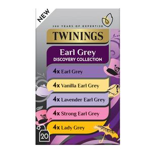 Twinings Earl Grey Discovery Collection Tea Bags x20 40g