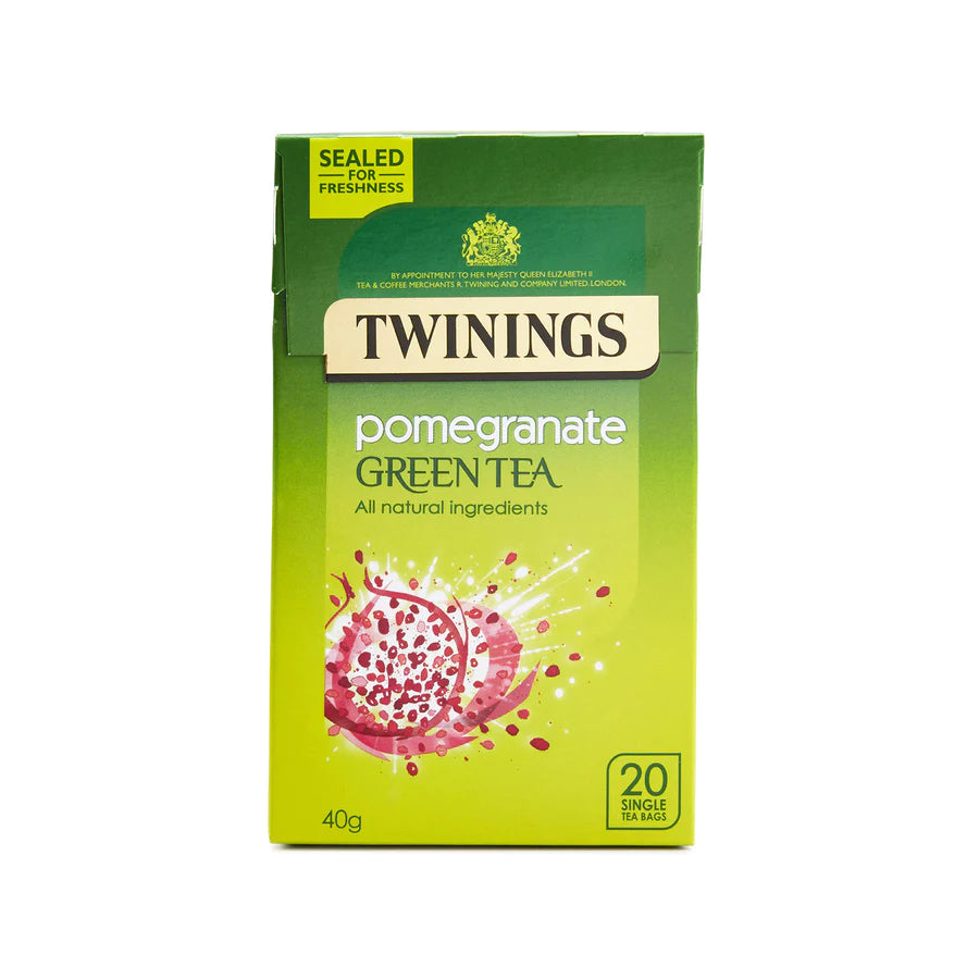 Twinings Tea Green Tea With Pomegranate 20ct