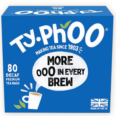Typhoo Decaf 80 Teabags