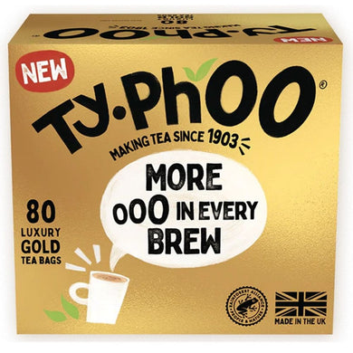 Typhoo Gold Luxury Blend Teabags 80ct