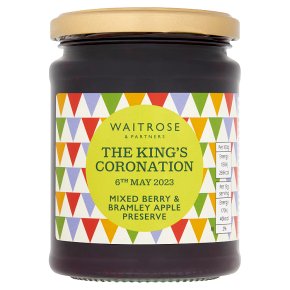 The Kings Coronation Berry & Apple Preserve 340g