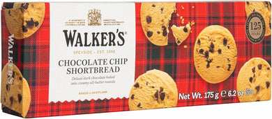 Walkers Shortbread Chocolate Chip 4.4oz box #1149