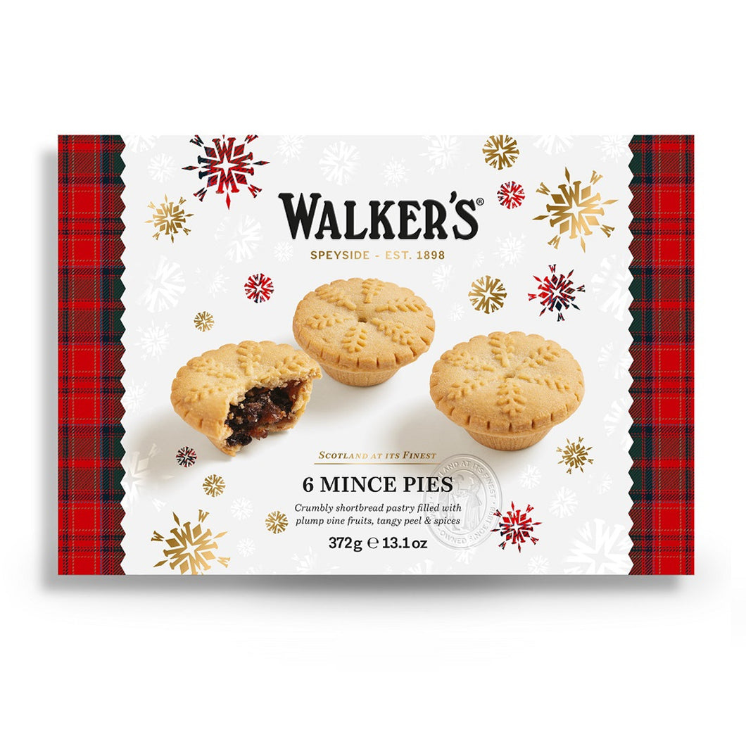Walkers Shortbread Mincemeat pies  #388 CHRISTMAS FRAGILE