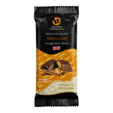Walkers Chocolate Speculoos Biscuit Chocolate Bar 100g
