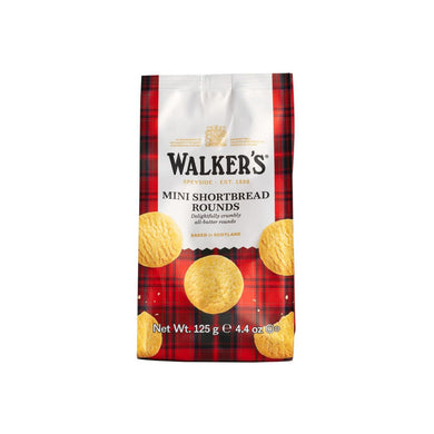 Walkers Mini Rounds Shortbread Bag 4.4oz  #1767