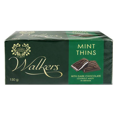 Walkers Mint Thins 150g Box