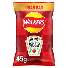 Walkers Tomato Ketchup Crisps x 6
