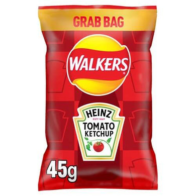 Walkers Tomato Ketchup Crisps x 6