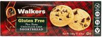 Walkers Gluten Free Shortbread Choc Chip4.9oz  WLK1021