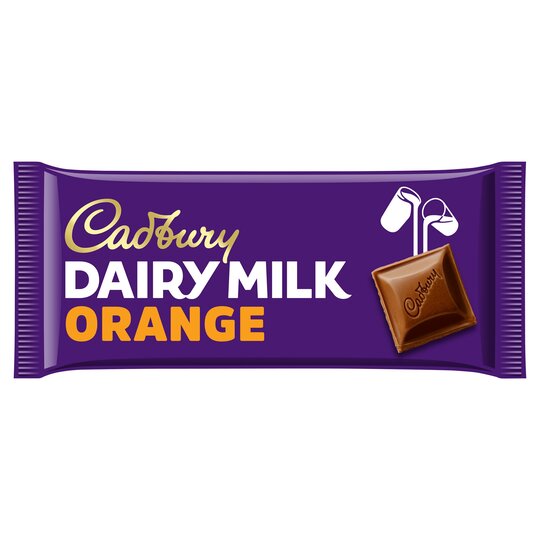 Cadbury Dairy Milk Bar ORANGE 180g