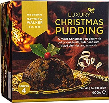 Matthew Walkers Luxury Christmas Pudding 400g - CHRISTMAS