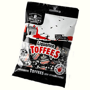 Walkers Nonsuch Liquorice Toffee Bag 150g