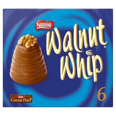 Nestle Walnut Whip Chocolate 6 PACK - CHRISTMAS