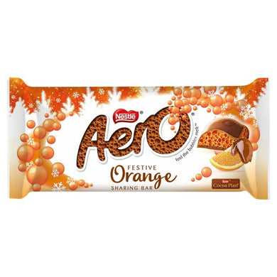 Aero Orange Festive Bar 90g CHRISTMAS