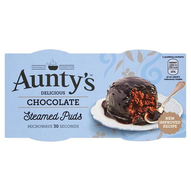 Aunty's Chocolate Sponge Pudding 2 pack (2x95g)