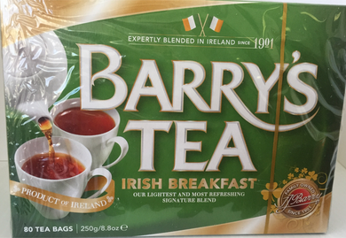 Jolly Grub | Barry's Irish Breakfast Tea 80's (Green Box) dated 6/17