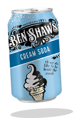 Ben Shaws Cream Soda Can 330ml