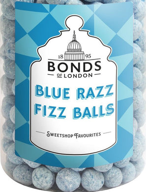 JG Bonds Blue Raspberry Fizz Balls 100g
