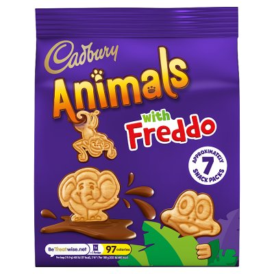 Cadbury Animals Freddo 7 snack packs