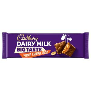 Cadbury Dairy Milk Big Taste Peanut Caramel Crisp Chocolate Bar 278g