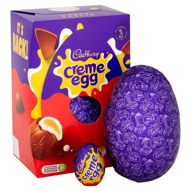 Cadbury Creme Egg Large Easter Egg 195g - FRAGILE