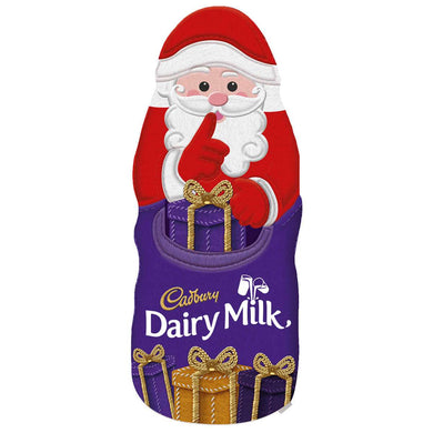 Cadbury Dairy Milk Hollow Santa Large 100g - Christmas FRAGILE